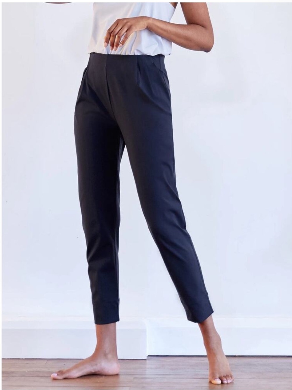 Aday Turn It Up Pants in Midnight Navy Blue Travel Corpcore Athleisure Size S